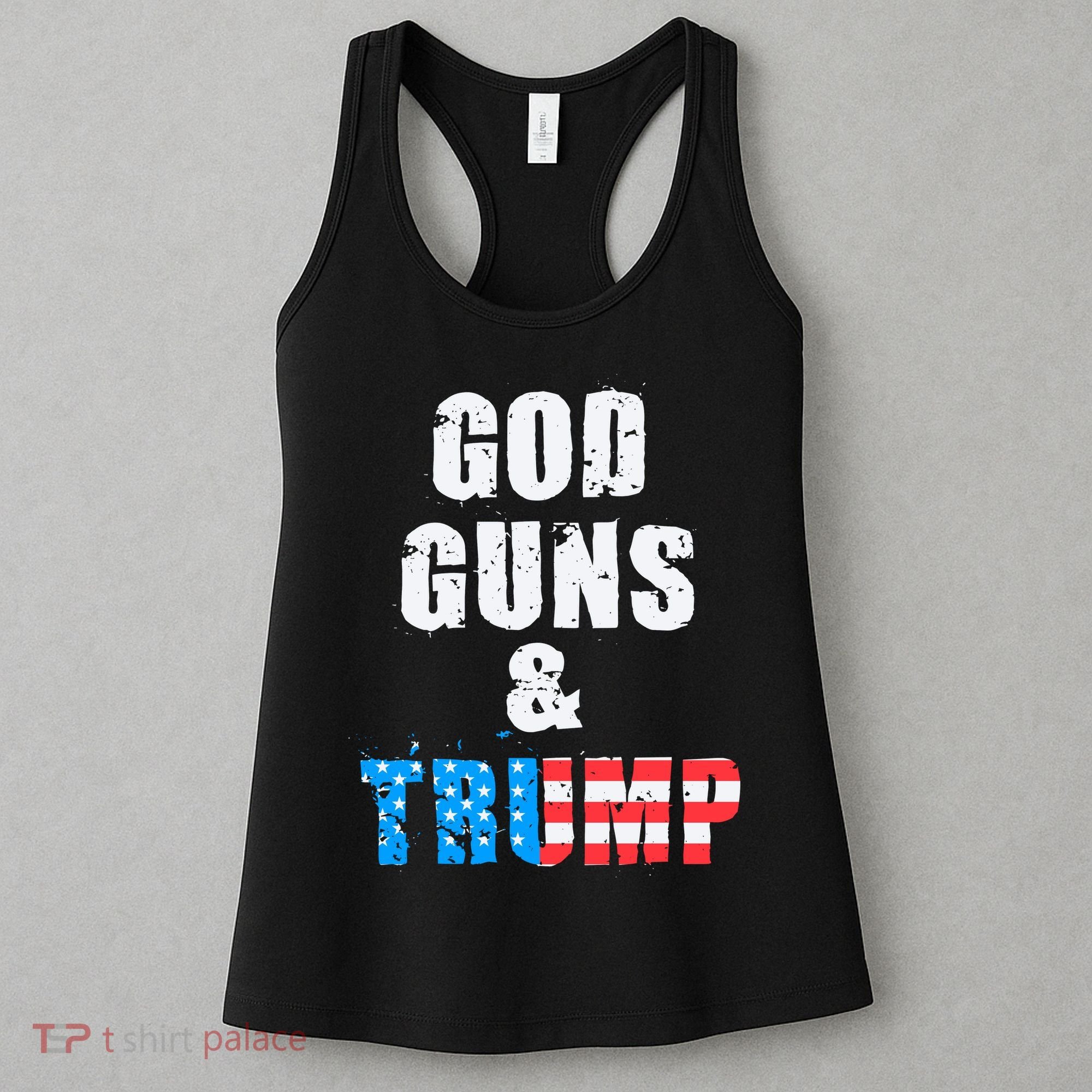 God Guns & Trump 2nd Amendment Women's Tank Top