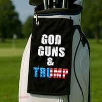 God Guns & Trump 2nd Amendment Golf Towel thumb 2