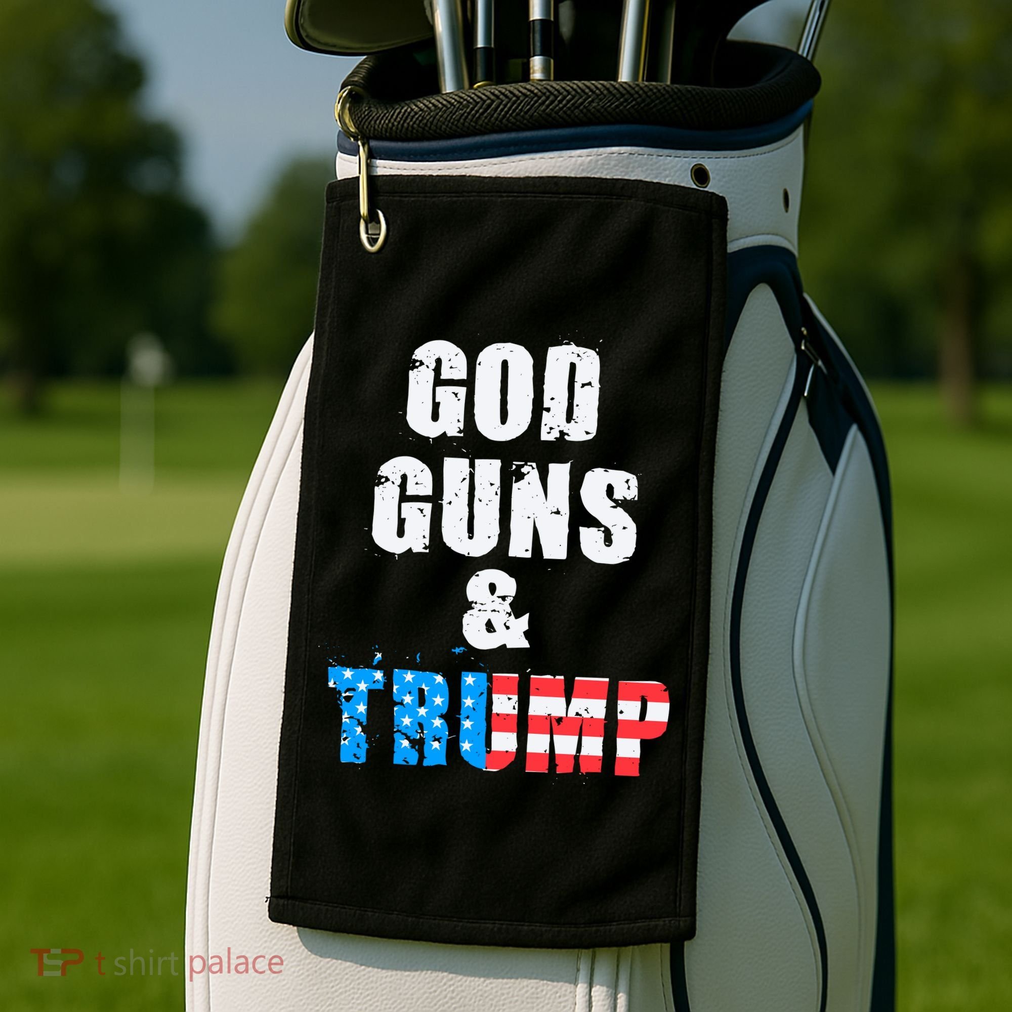God Guns & Trump 2nd Amendment Golf Towel