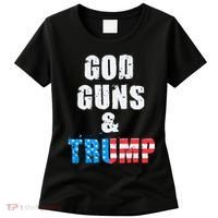 God Guns & Trump 2nd Amendment Women's T-Shirt thumb 0