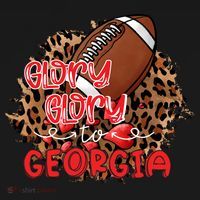Glory Glory To Georgia Football Coaster thumb 2