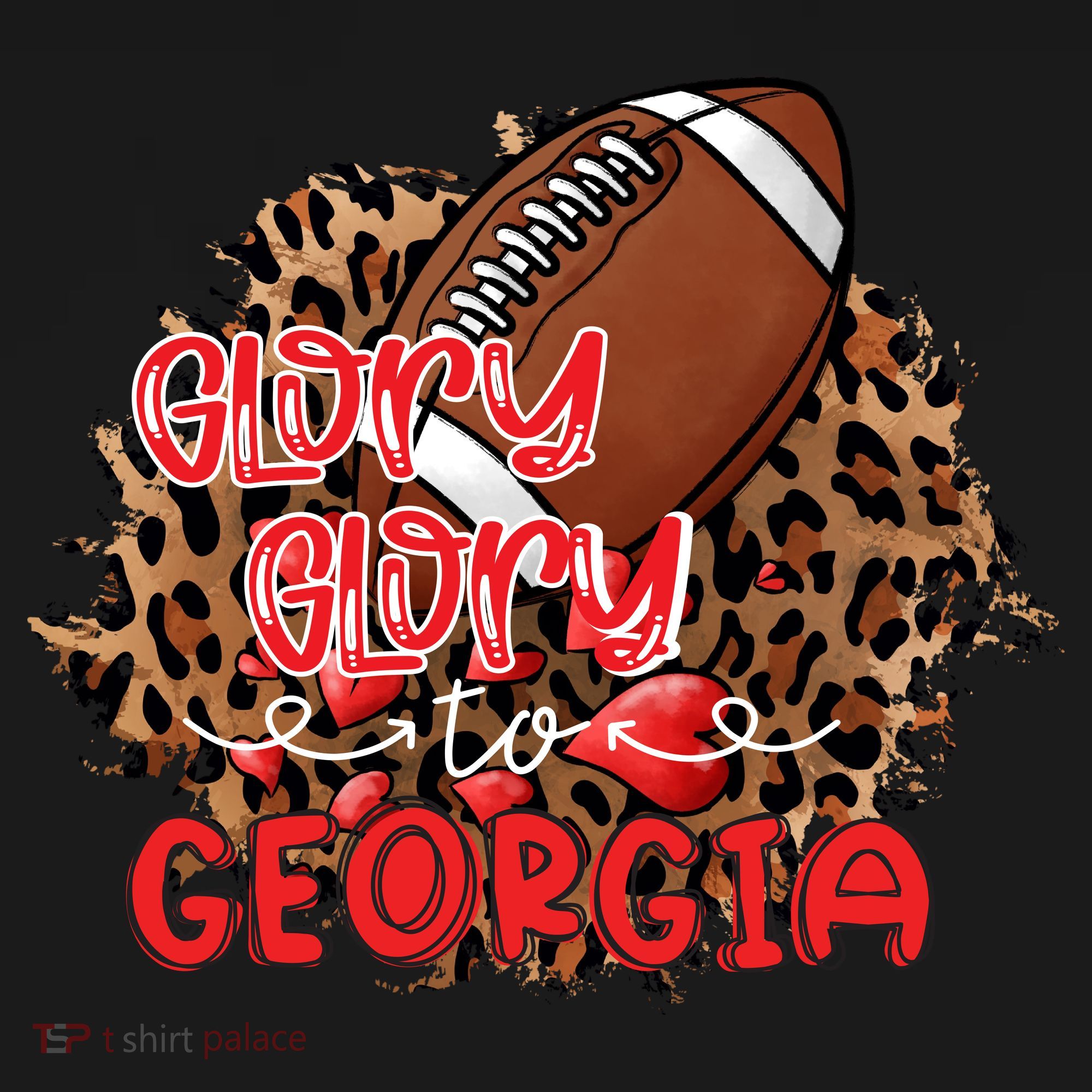 Glory Glory To Georgia Football Coaster