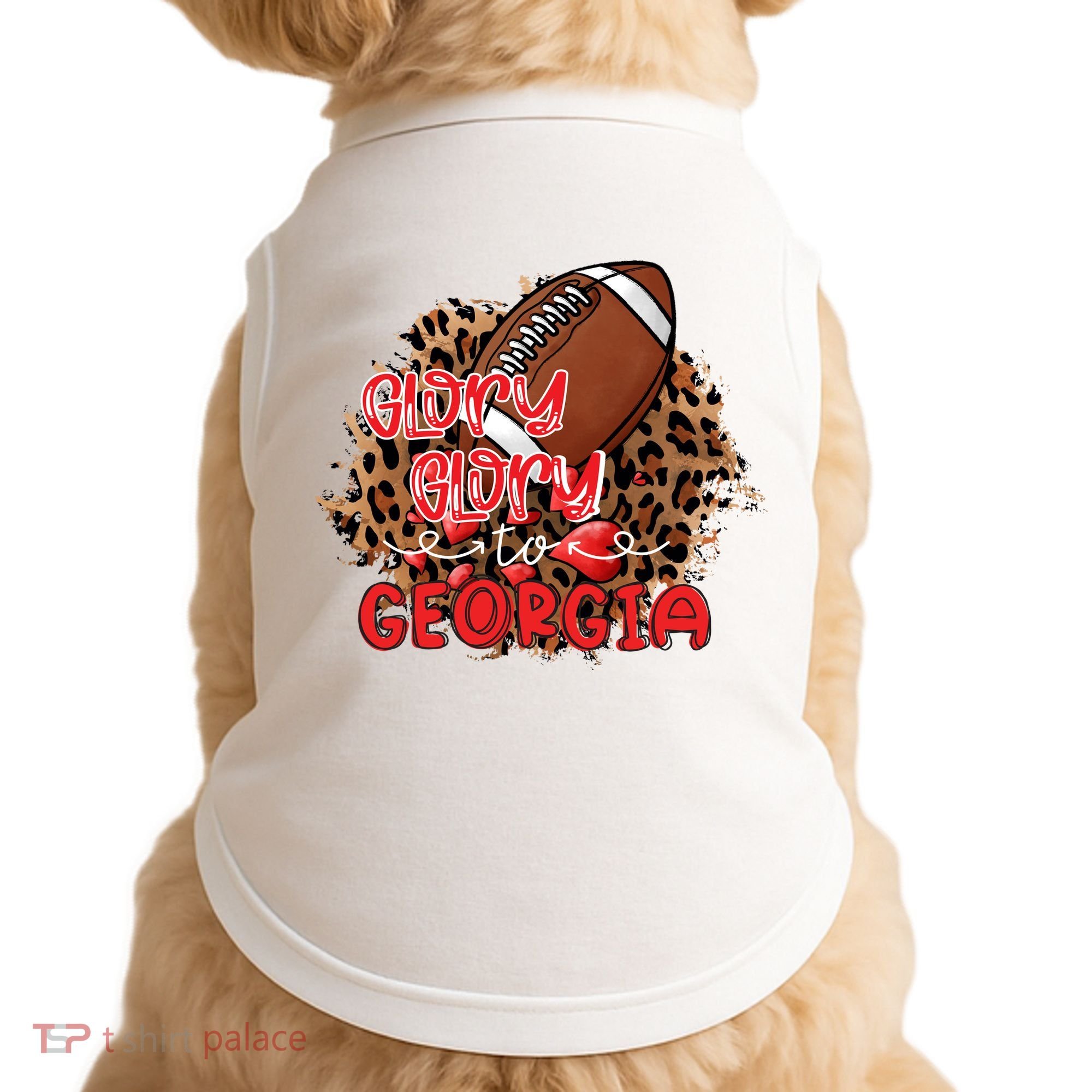 Glory Glory To Georgia Football Doggie Tank