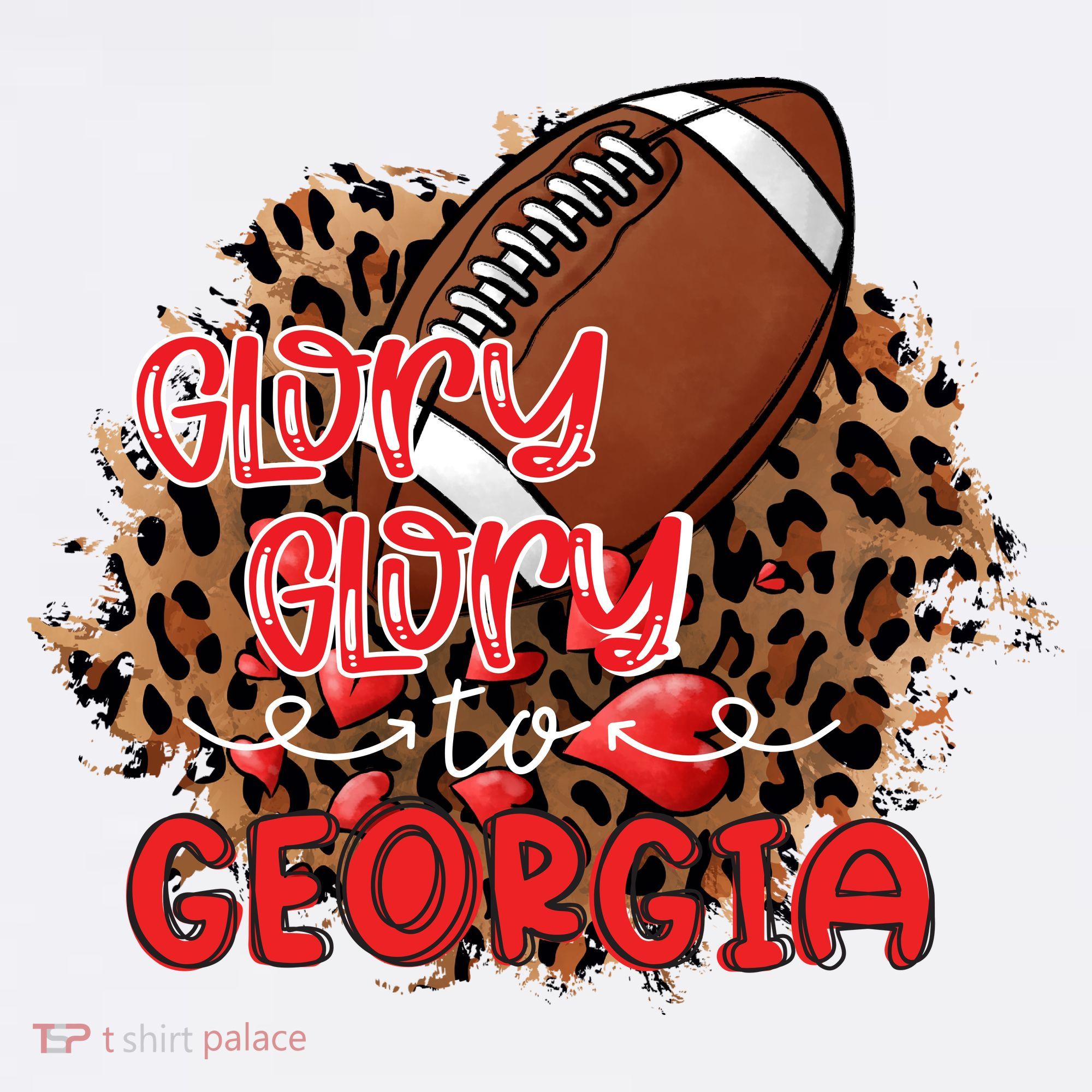 Glory Glory To Georgia Football Doggie Tank