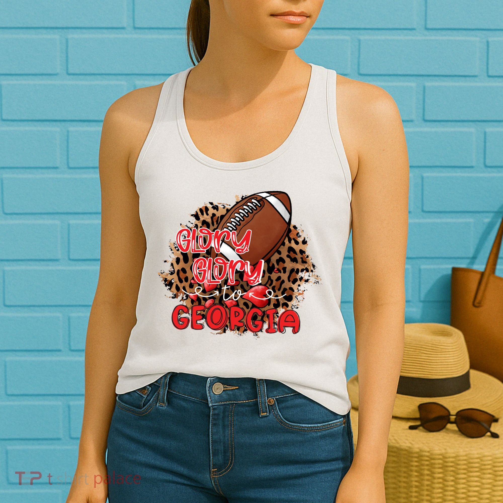 Glory Glory To Georgia Football Women's Tank Top