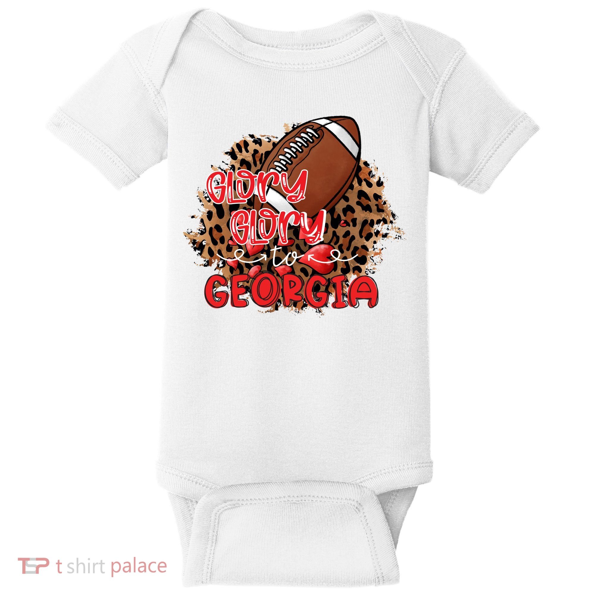 Glory Glory To Georgia Football Baby Bodysuit