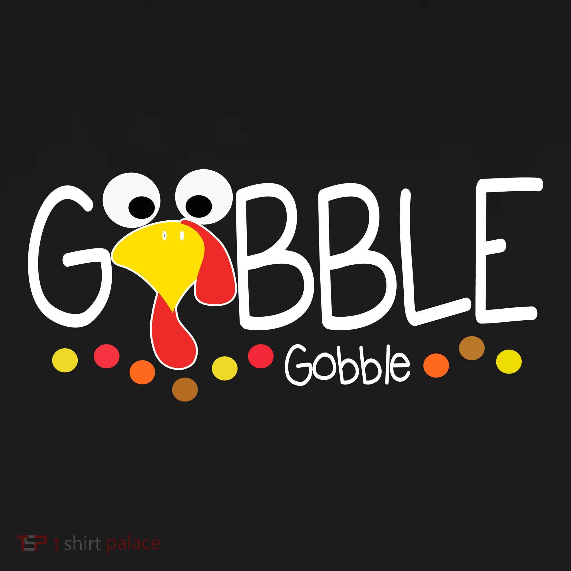 Gobble Gobble Thanksgiving Turkey Festive Backpack