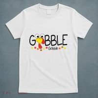 Gobble Gobble Thanksgiving Turkey Festive T-Shirt thumb 5