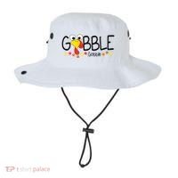 Gobble Gobble Thanksgiving Turkey Festive Bucket Hat thumb 0