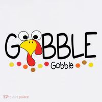 Gobble Gobble Thanksgiving Turkey Festive Women's Hoodie thumb 2