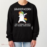 Grandpacorn Grandpa Unicorn Women's Sweatshirt thumb 0