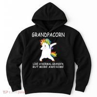 Grandpacorn Grandpa Unicorn Hoodie thumb 0