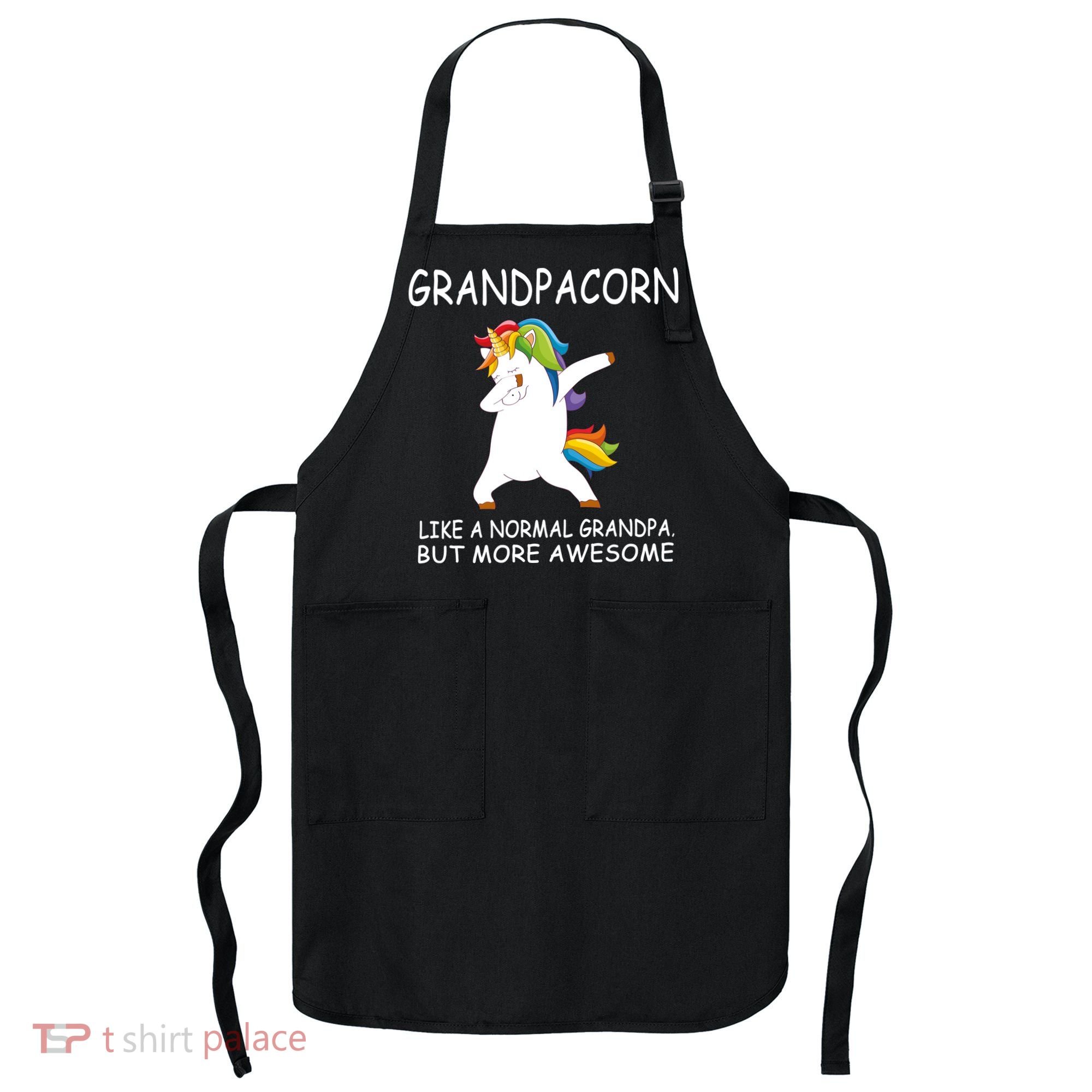 Grandpacorn Grandpa Unicorn Apron