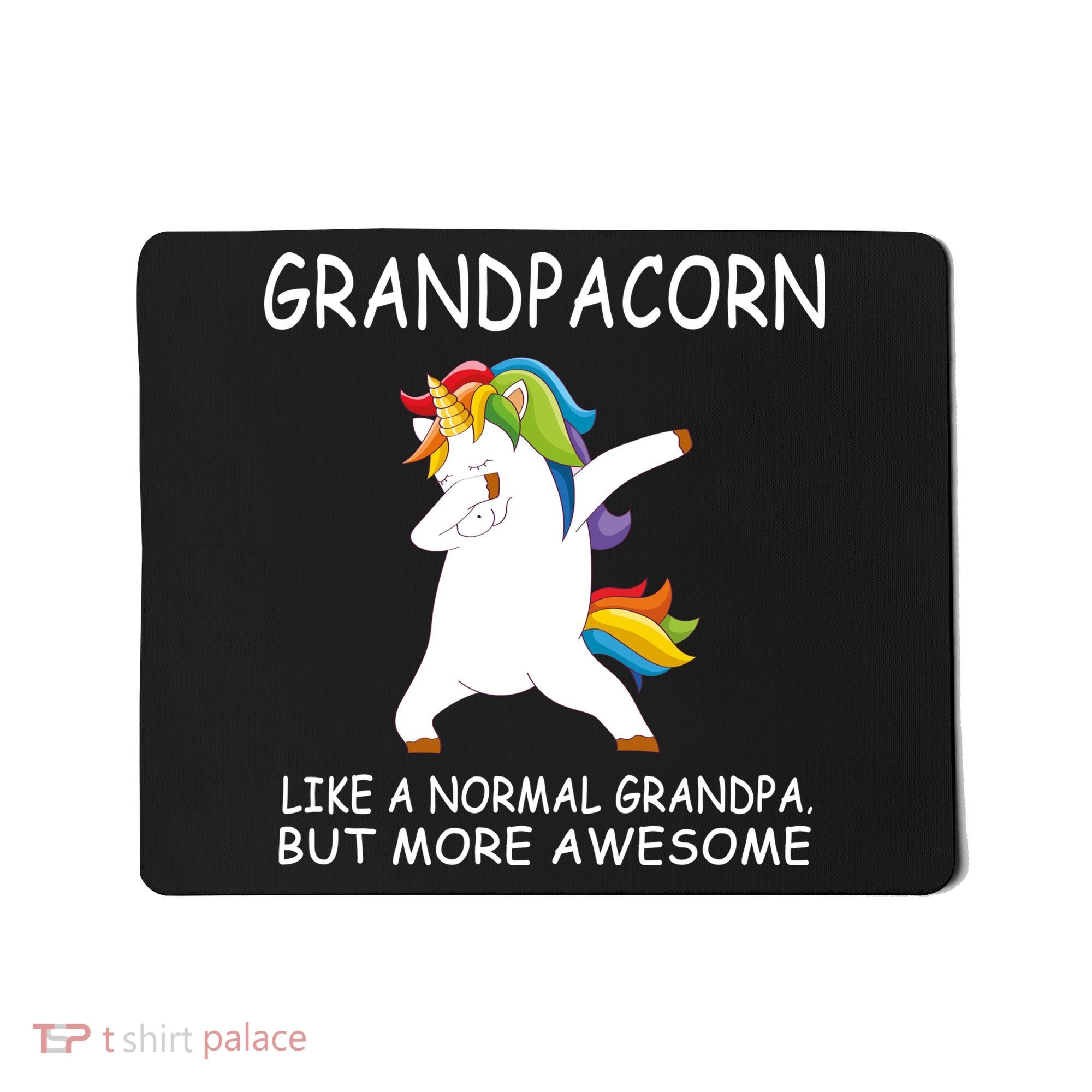 Grandpacorn Grandpa Unicorn Mousepad