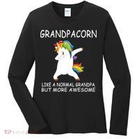 Grandpacorn Grandpa Unicorn Women's Long Sleeve Shirt thumb 0