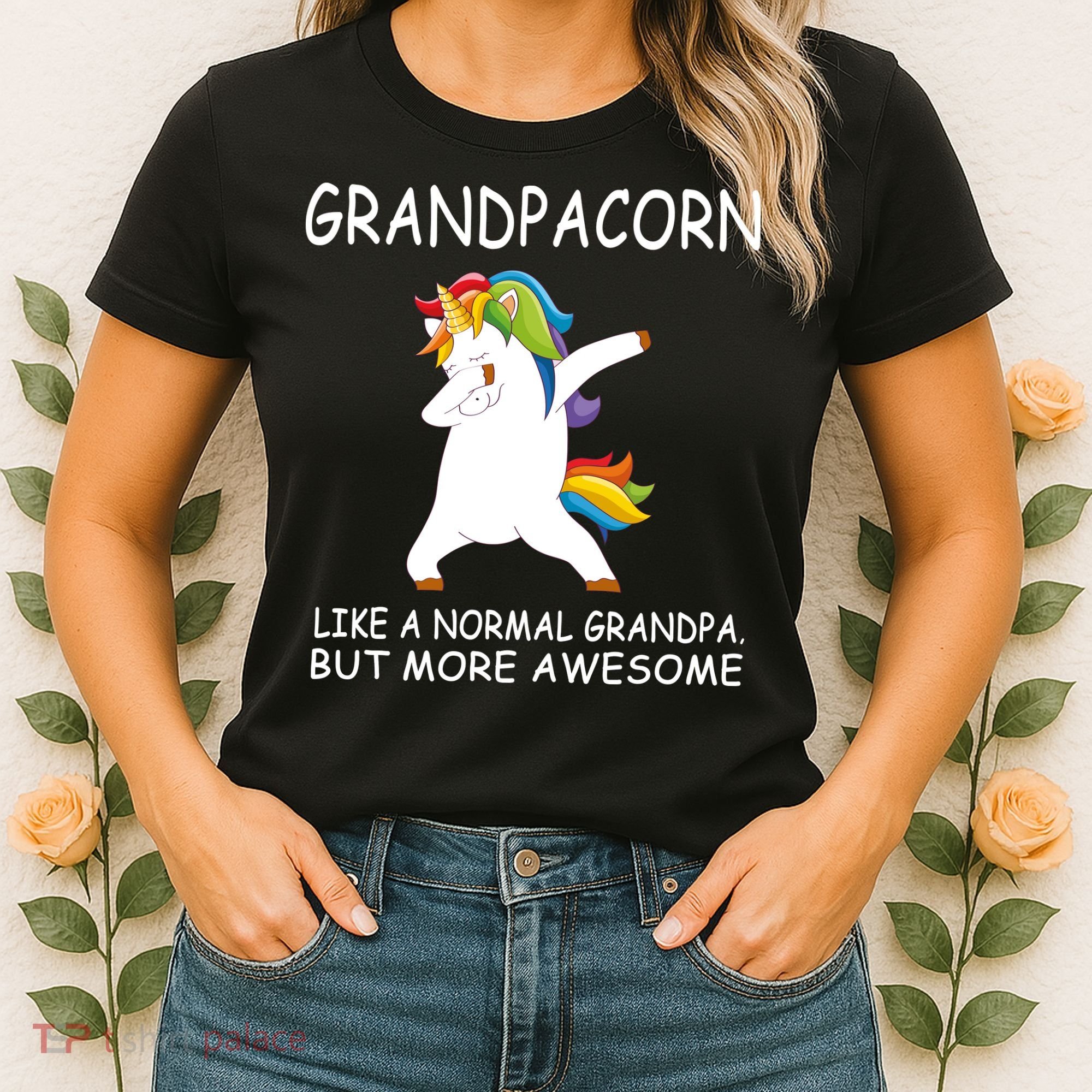 Grandpacorn Grandpa Unicorn Women's T-Shirt