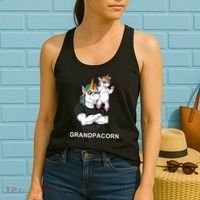 Grandpacorn Grandpa Unicorn Women's Tank Top thumb 2