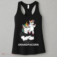 Grandpacorn Grandpa Unicorn Women's Tank Top thumb 3