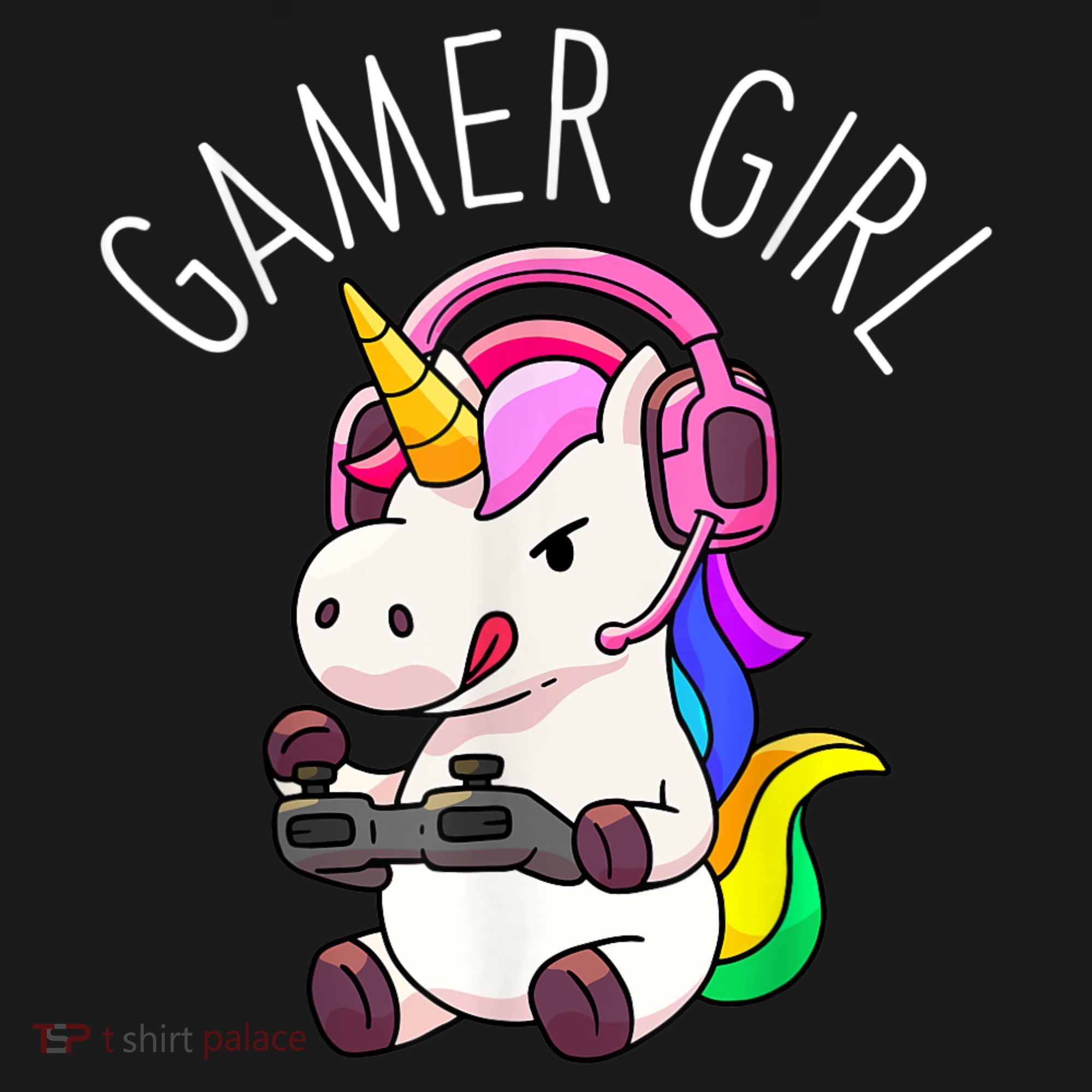 Gamer Girl Unicorn Gaming Cute Video Game Gift Women's Hoodie