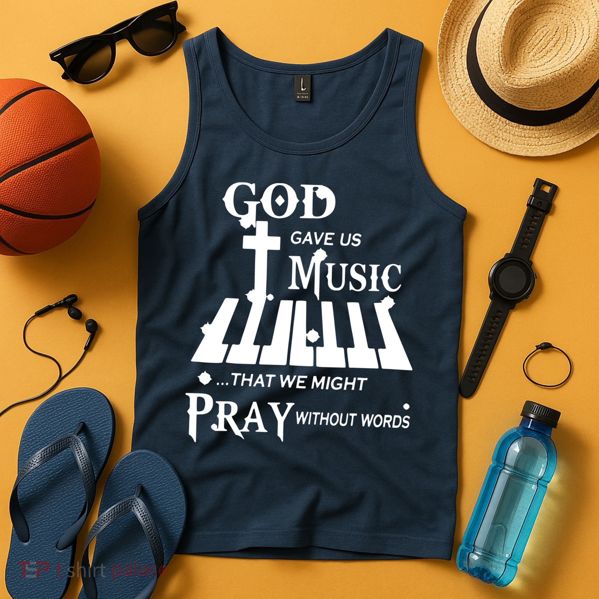 God Gave Us Music That We Might Pray Without Words Tank Top