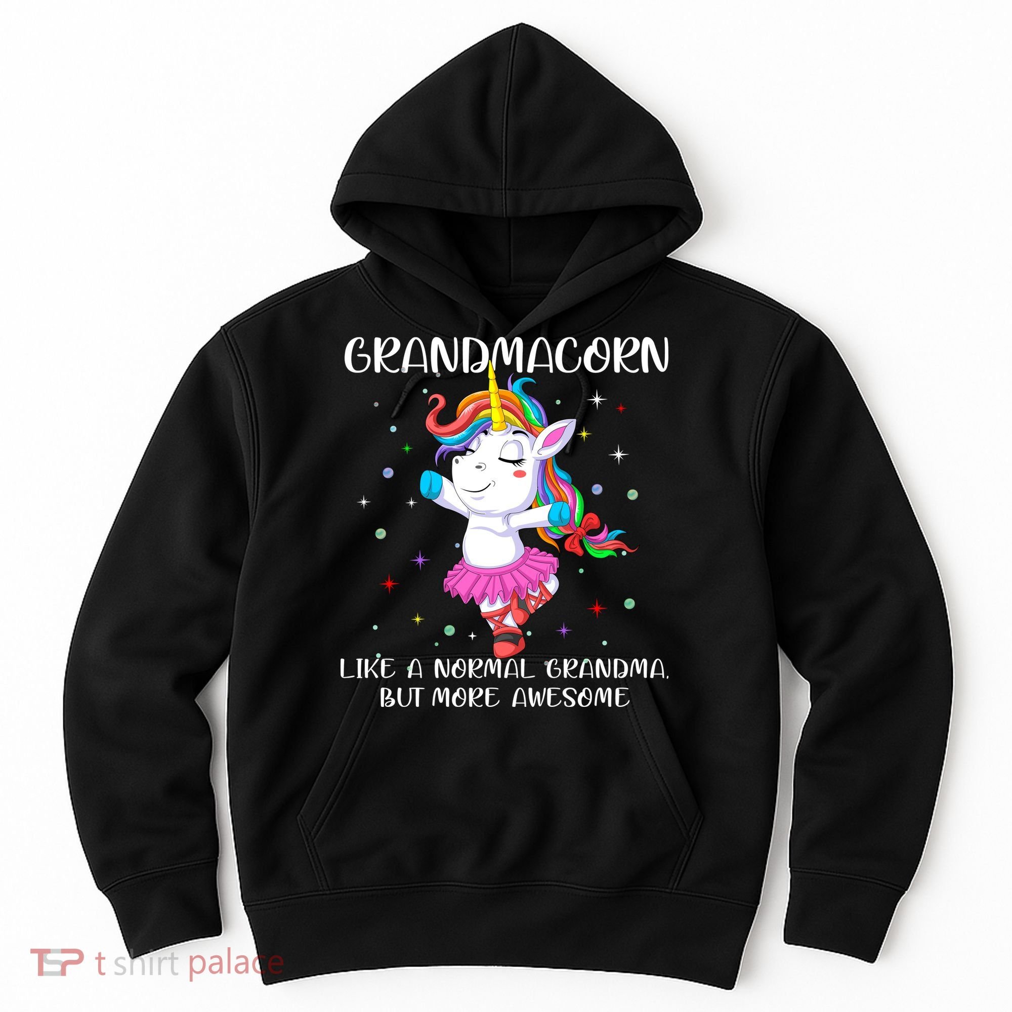 Grandmacorn Grandma Unicorn Hoodie