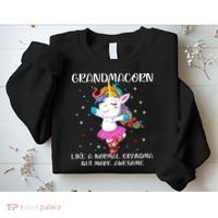 Grandmacorn Grandma Unicorn Sweatshirt thumb 2