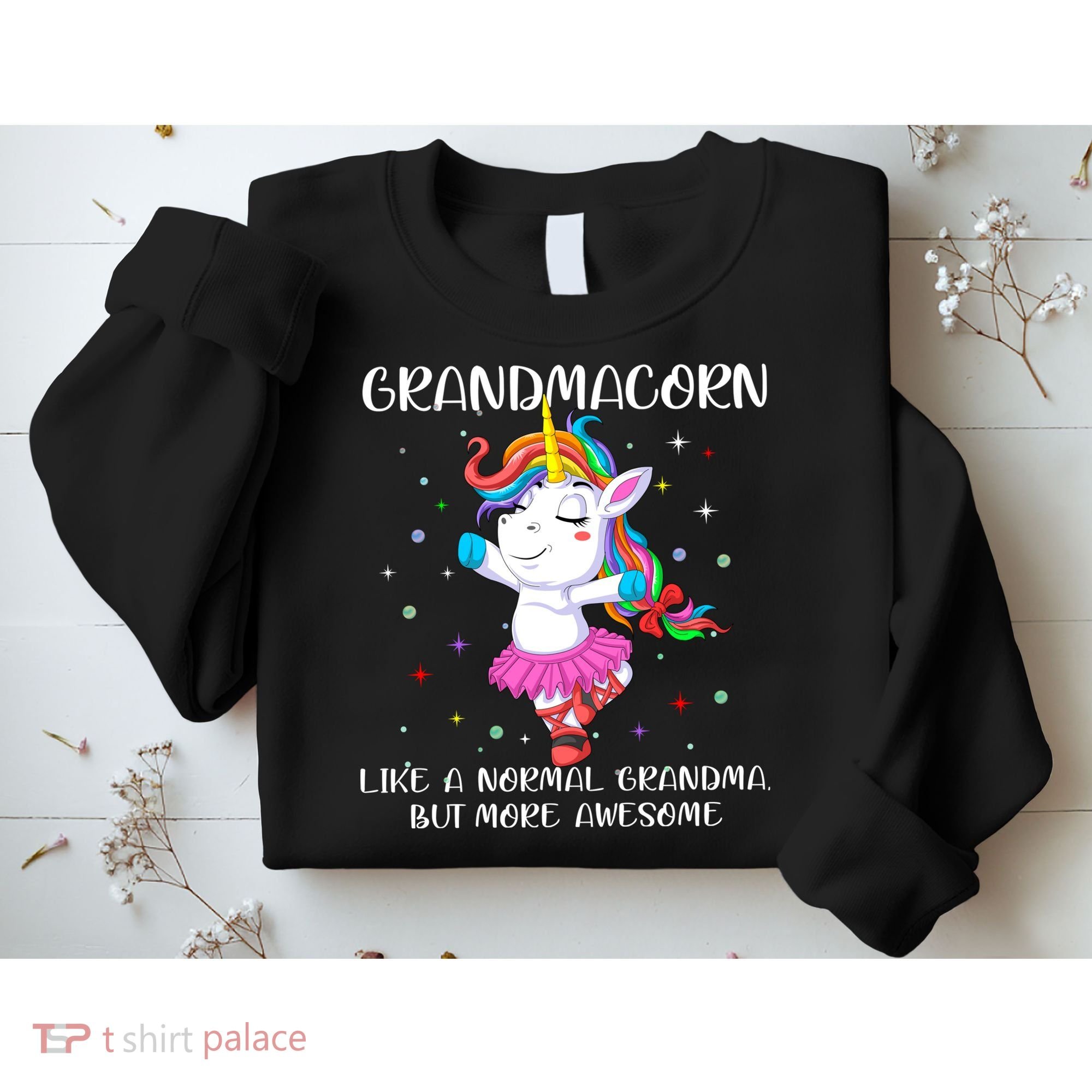 Grandmacorn Grandma Unicorn Sweatshirt