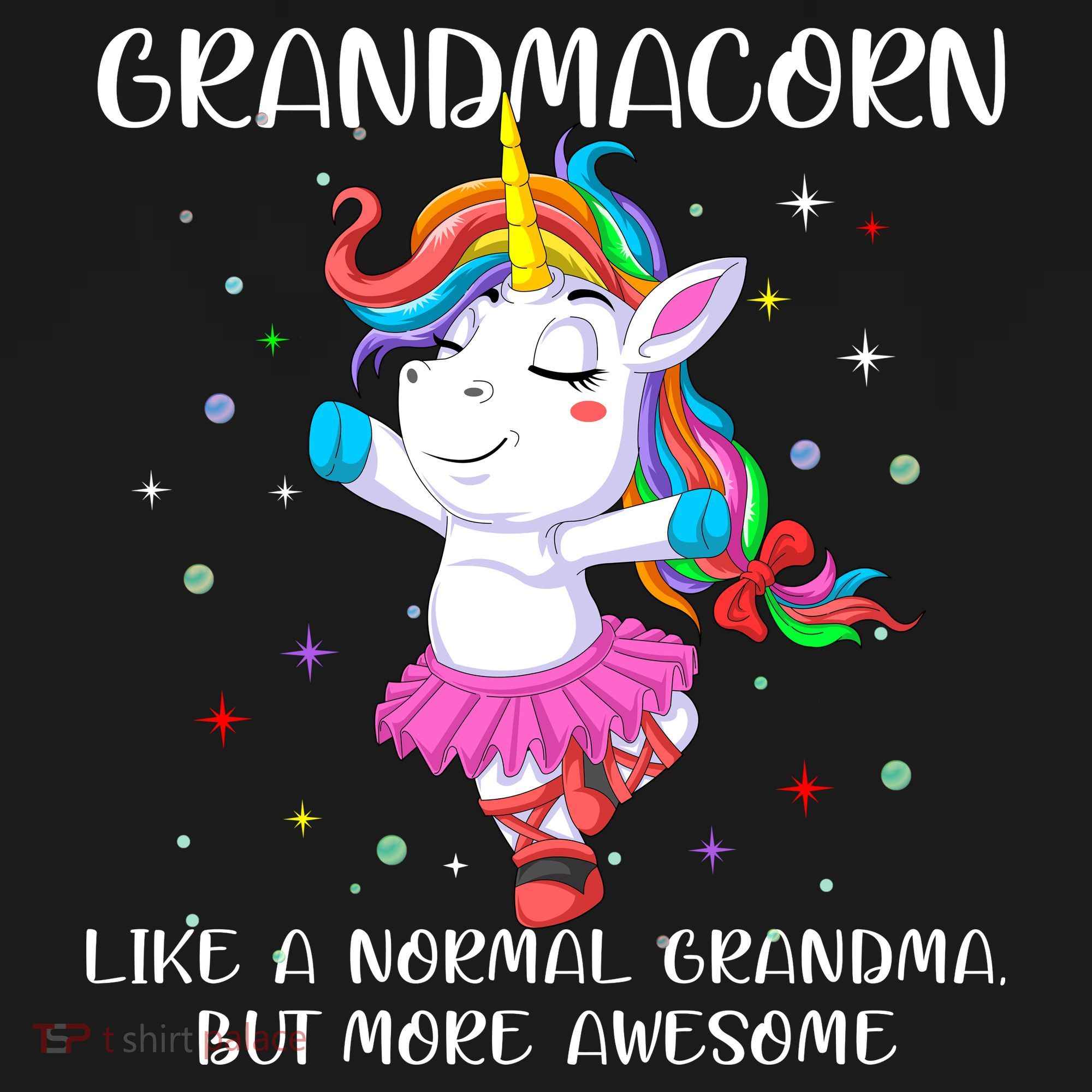 Grandmacorn Grandma Unicorn Women's Tank Top