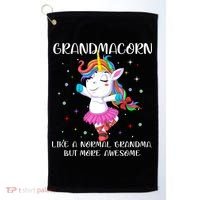Grandmacorn Grandma Unicorn Golf Towel thumb 0