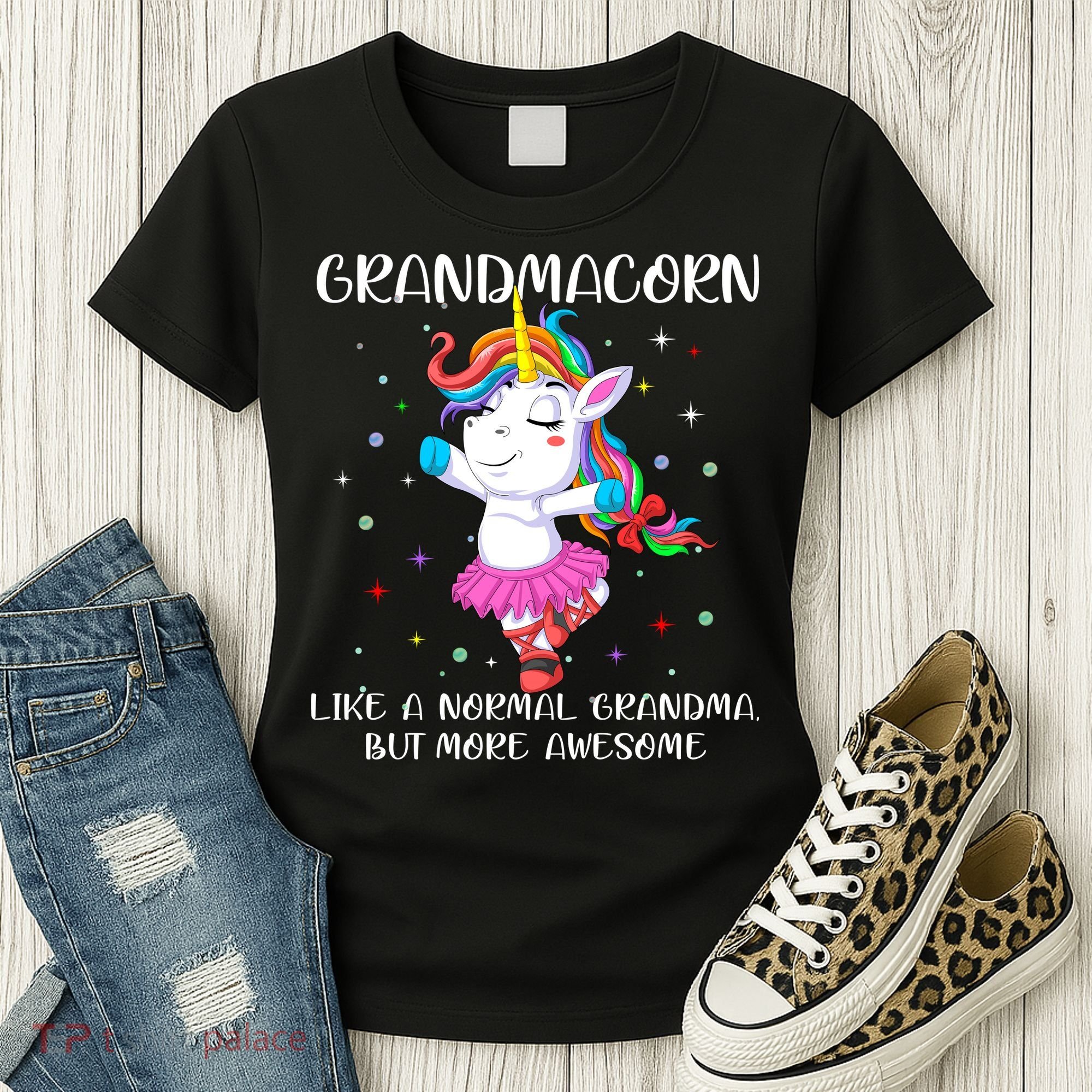 Grandmacorn Grandma Unicorn Women's T-Shirt