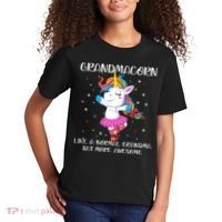 Grandmacorn Grandma Unicorn Kids T-Shirt thumb 2