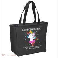Grandmacorn Grandma Unicorn Tote Bag thumb 2