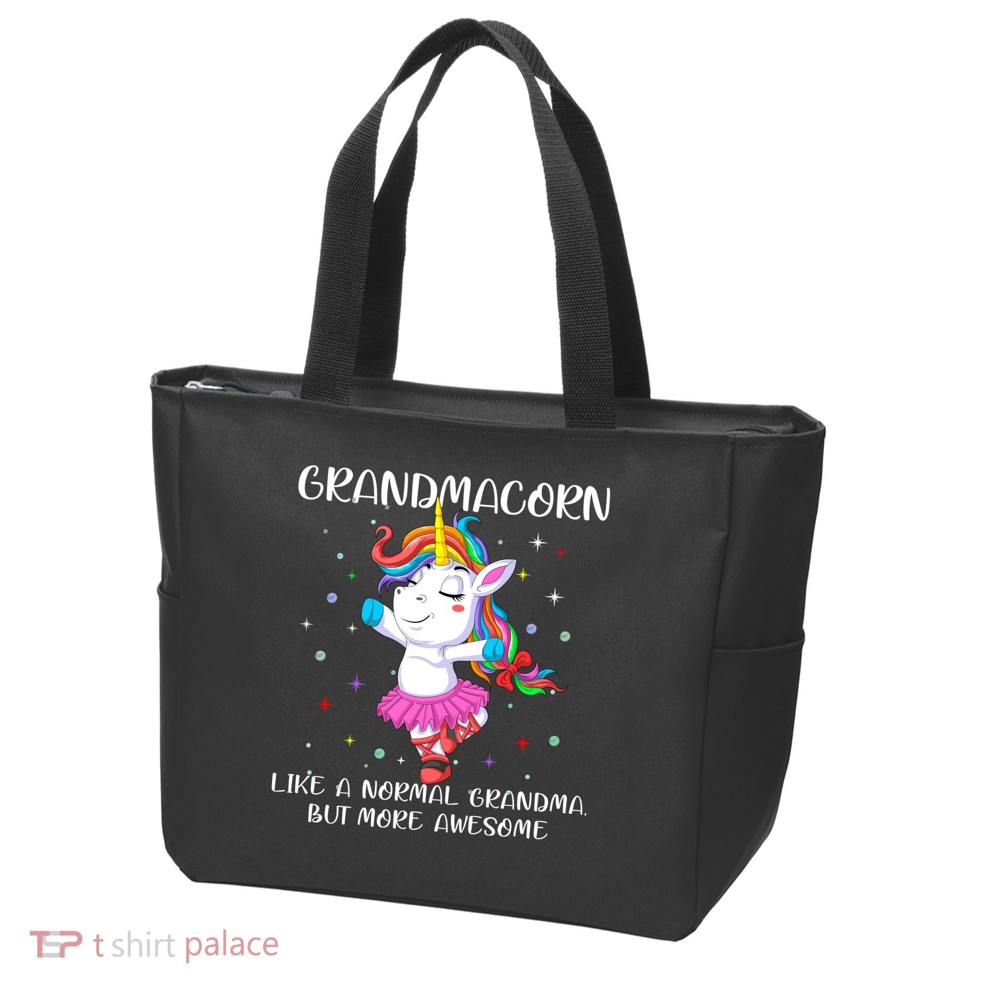 Grandmacorn Grandma Unicorn Tote Bag