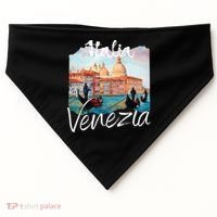 Great Gift Venice Souvenir Venice Italy USA-Made Doggie Bandana thumb 0