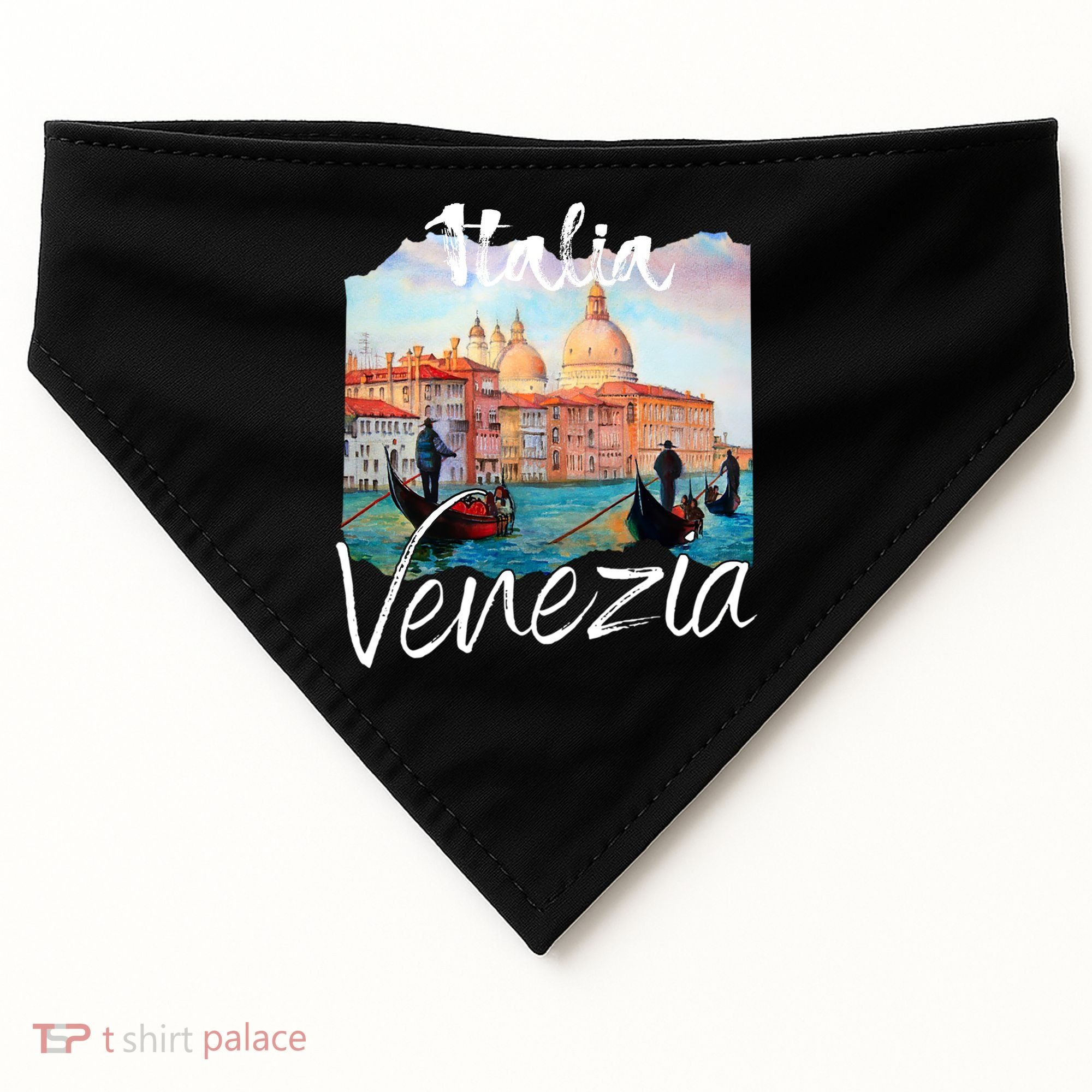 Great Gift Venice Souvenir Venice Italy USA-Made Doggie Bandana