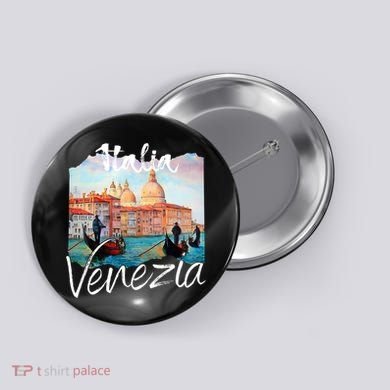 Great Gift Venice Souvenir Venice Italy Button