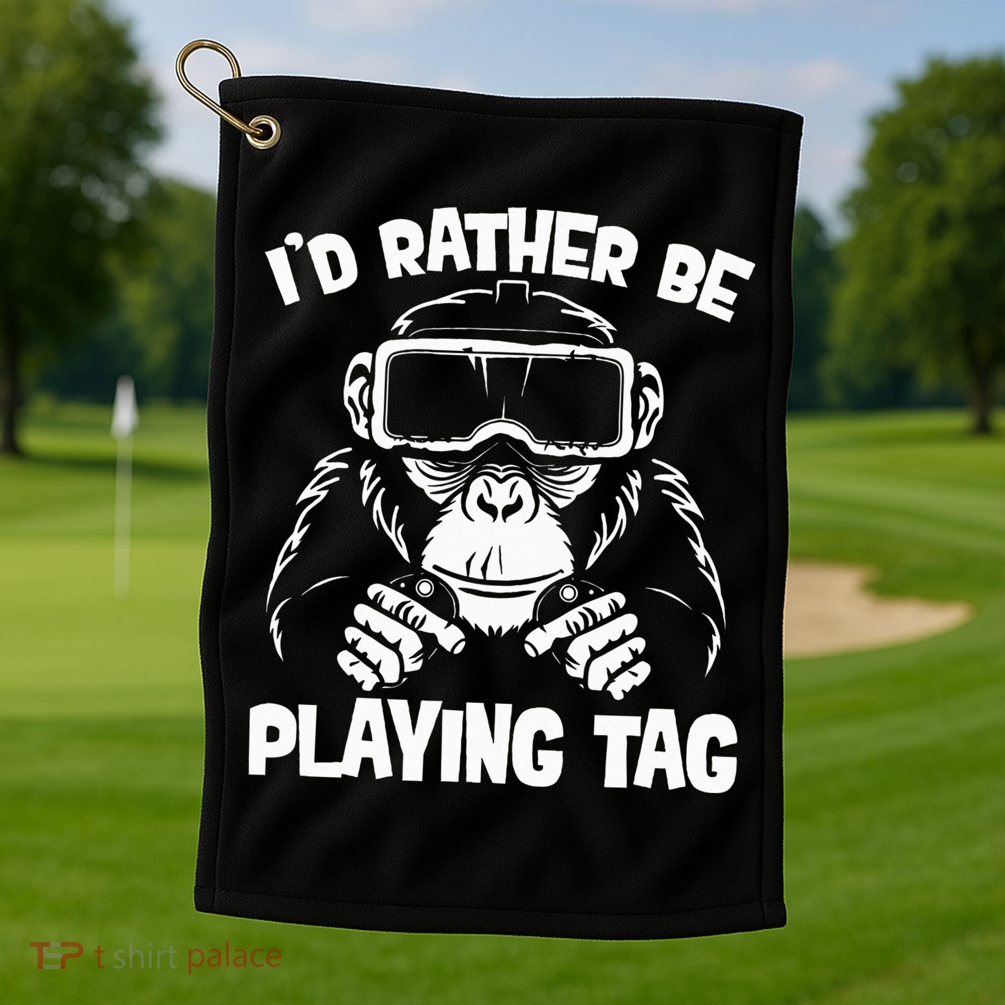 Gorilla Gaming Vr Gamer Golf Towel