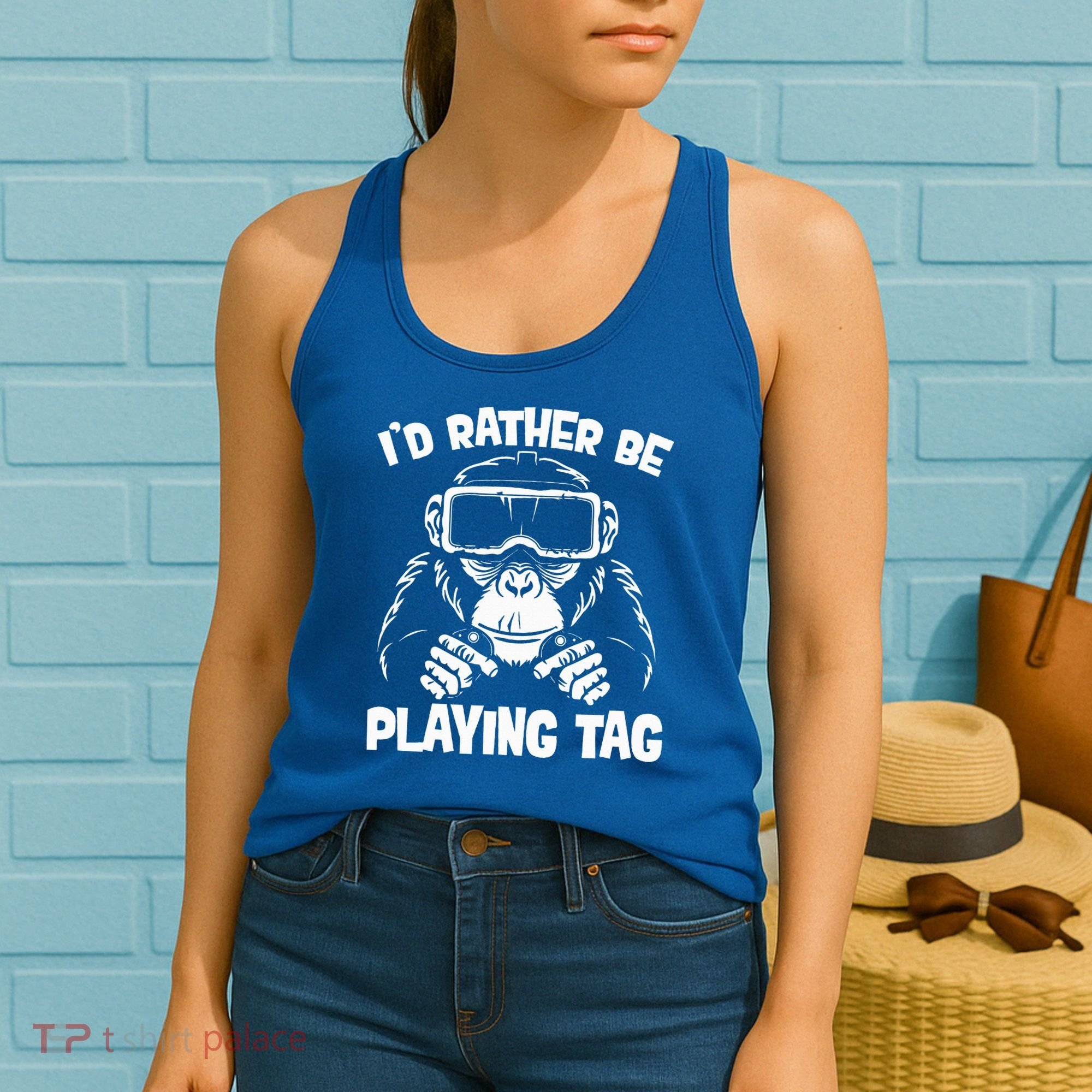Gorilla Gaming Vr Gamer Women's Tank Top