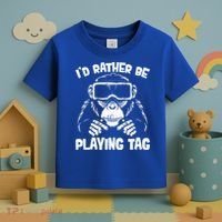 Gorilla Gaming Vr Gamer Toddler T-Shirt thumb 3