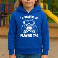Gorilla Gaming Vr Gamer Kids Hoodie thumb 3