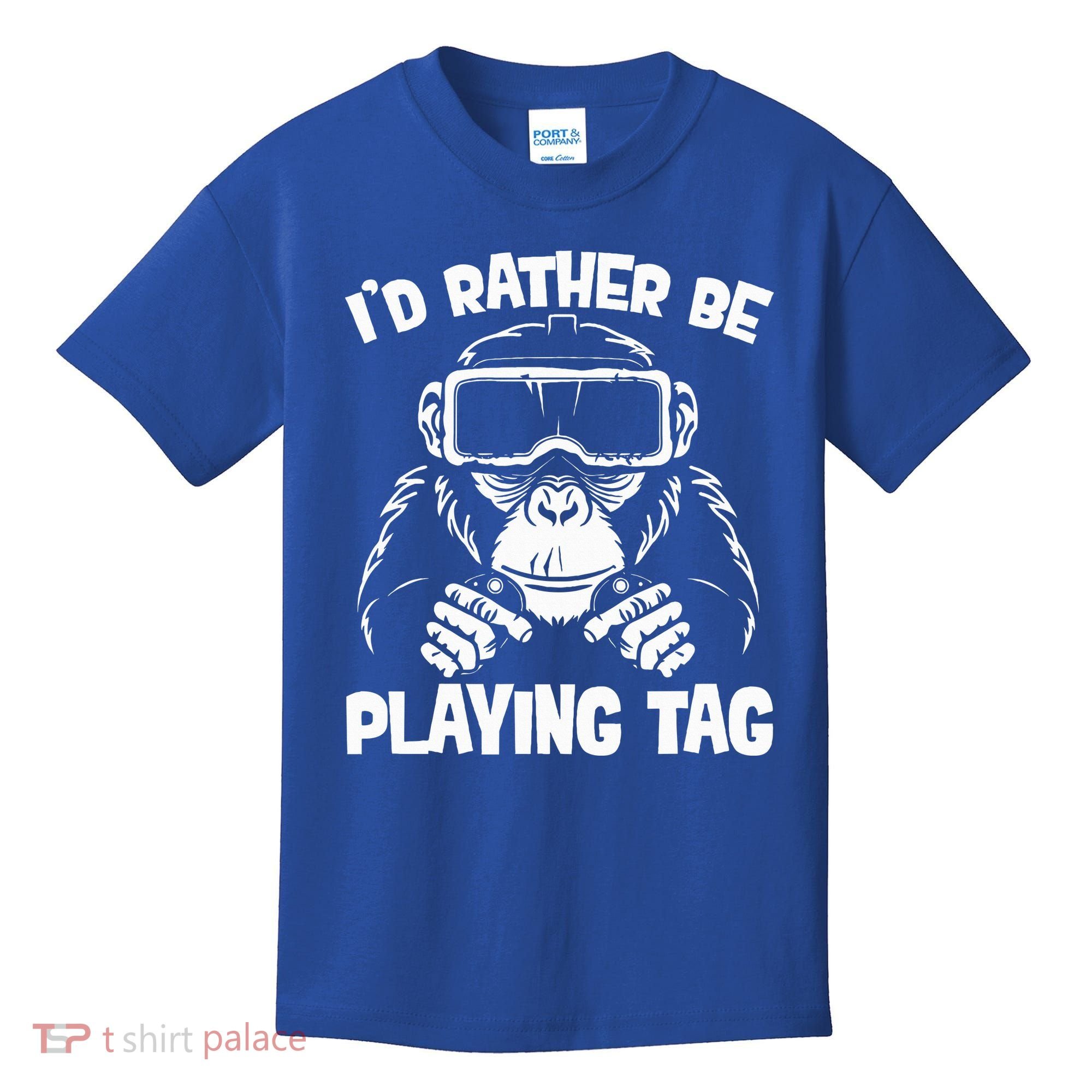 Gorilla Gaming Vr Gamer Kids T-Shirt