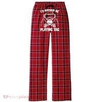 Gorilla Gaming Vr Gamer Women's Flannel Plaid Pajama Pants thumb 0