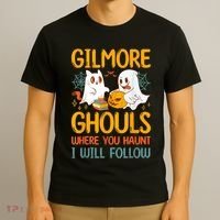 Gilmore Ghouls Where You Haunt I Will Follow T-Shirt thumb 3