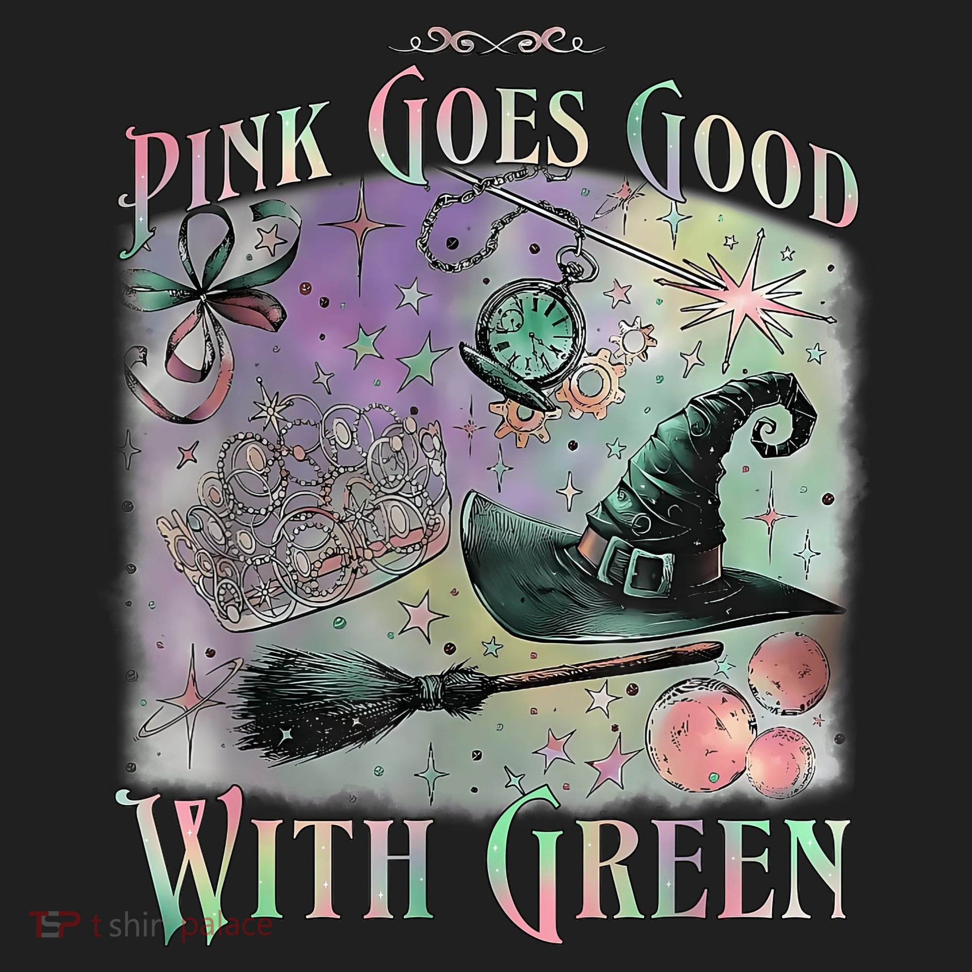 Goes Good With Green Funny Halloween Witch Beanie