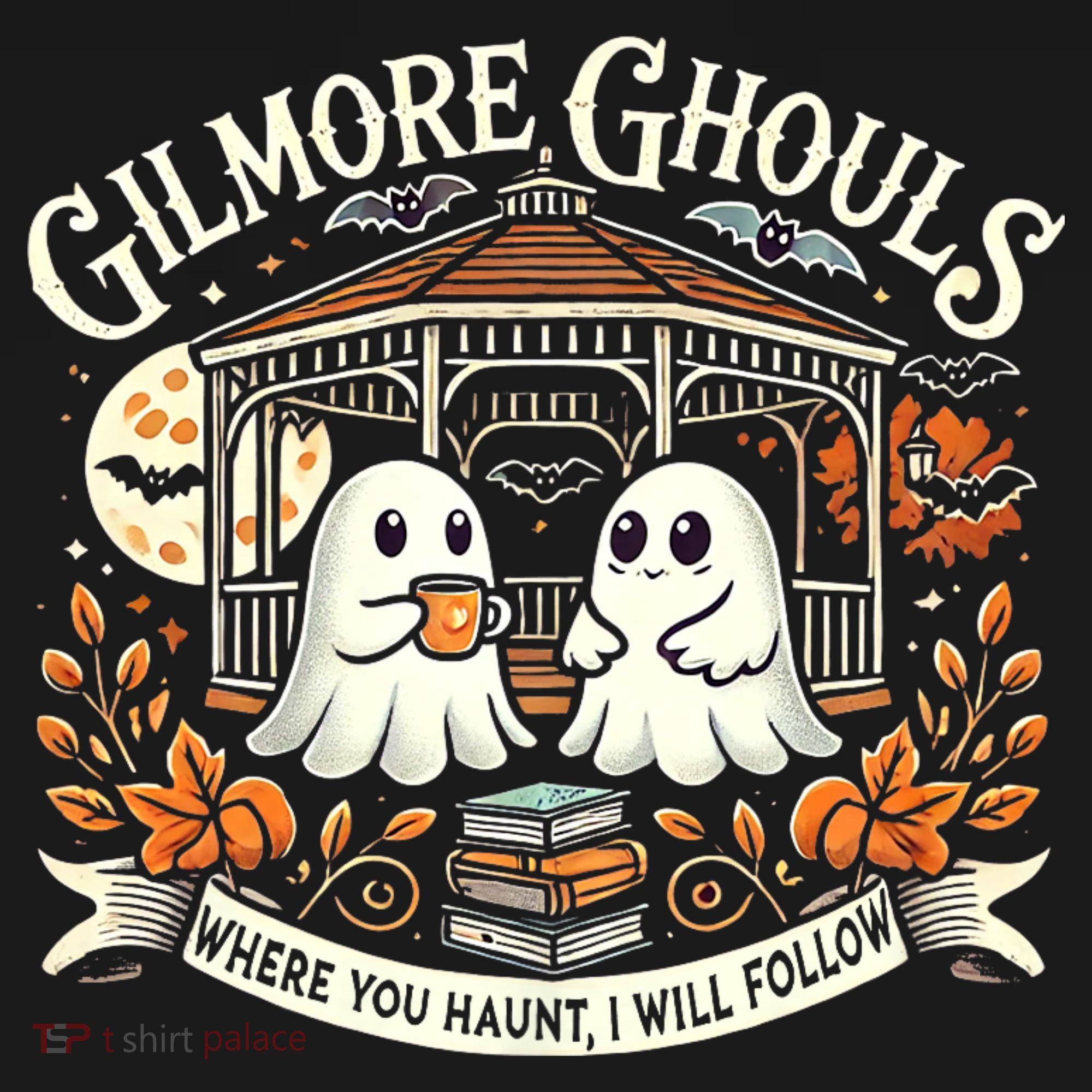 Gilmore Ghouls Where You Haunt I Will Follow Apparel Tank Top