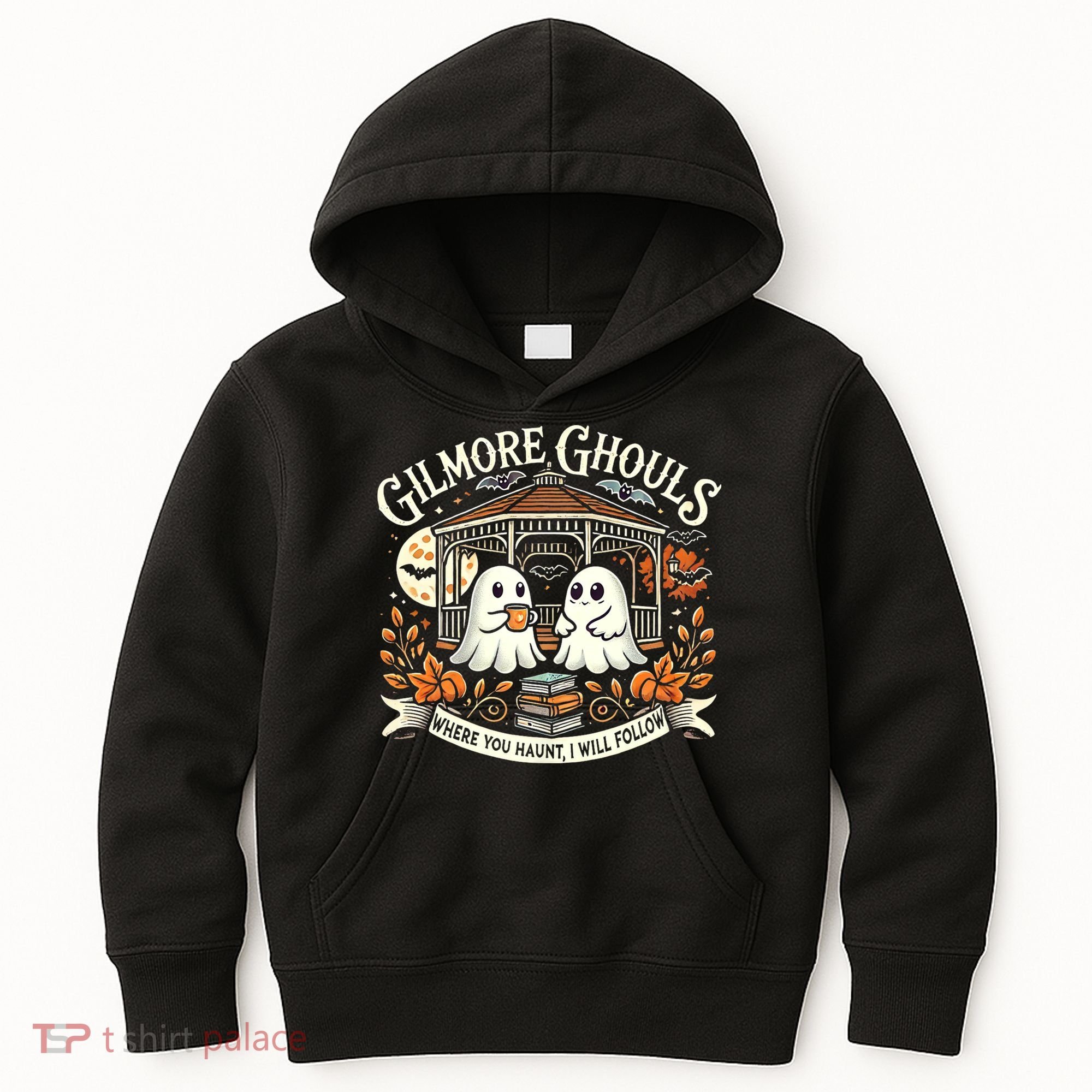 Gilmore Ghouls Where You Haunt I Will Follow Apparel Kids Hoodie