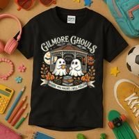 Gilmore Ghouls Where You Haunt I Will Follow Apparel Kids T-Shirt thumb 3