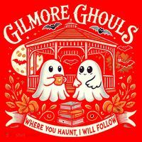 Gilmore Ghouls Where You Haunt I Will Follow Apparel Santa Hat thumb 1