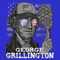 George Grillington Washington 4th Of July Usa Bbq Great Gift Women's Tank Top thumb 5