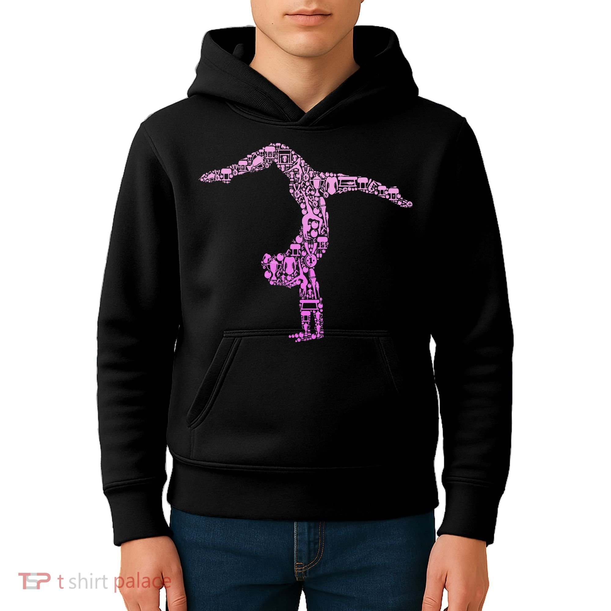 Gymnastics Gymnast Women Kids Hoodie